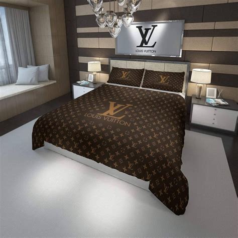 louis vuitton lv bed set|Louis Vuitton comforter sets.